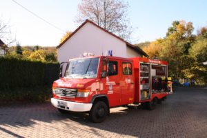 TSF-W vor dem Gerätehaus Sulzbachtal